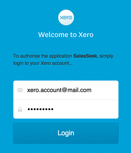 How to Connect Xero with SalesSeek